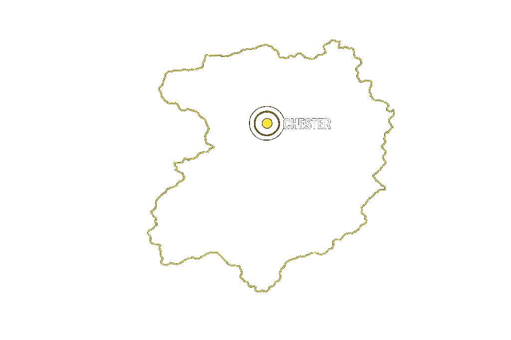 Chester coverage map