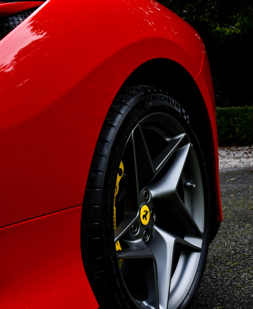 Ceramic Coating on Ferrari